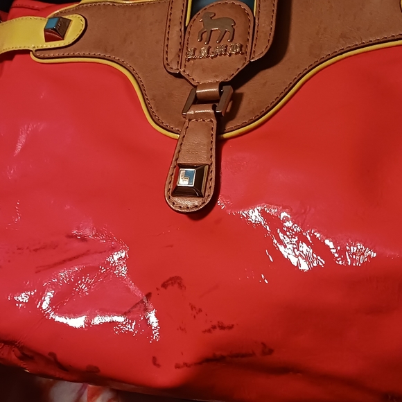 L.A.M.B. Kaleidescope Kaye Patent Leather Handbag - Picture 2 of 15